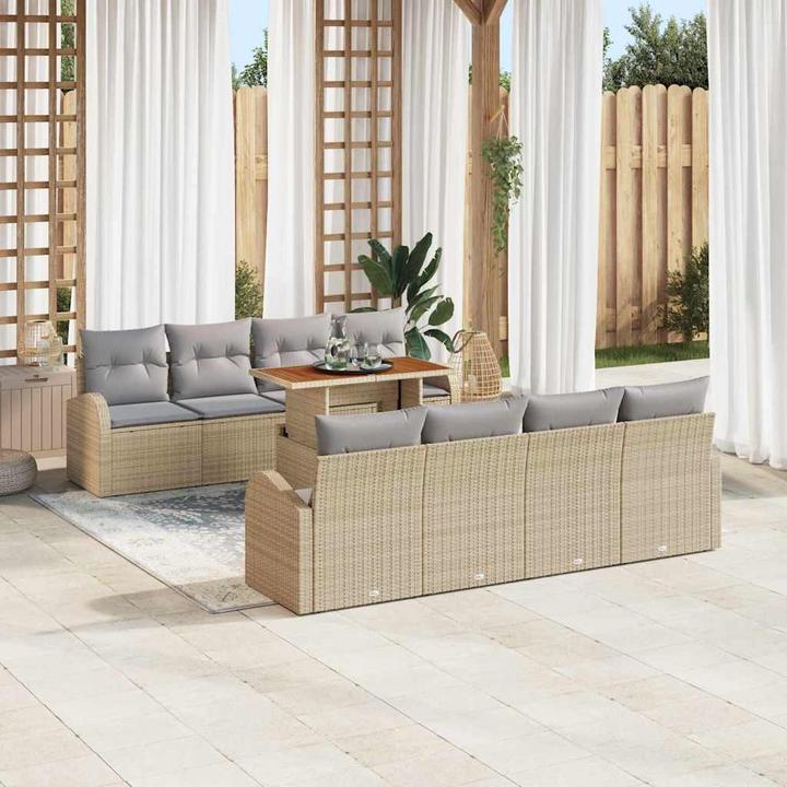 Produktbild vidaXL Garten Essgruppe (100 x 55 x 73 cm)