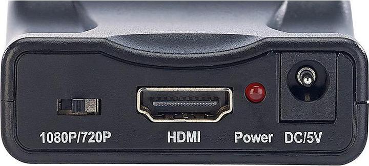 Produktbild Auvisio SCART-auf-HDMI-Adapter / Konverter (Analog -> Analog)