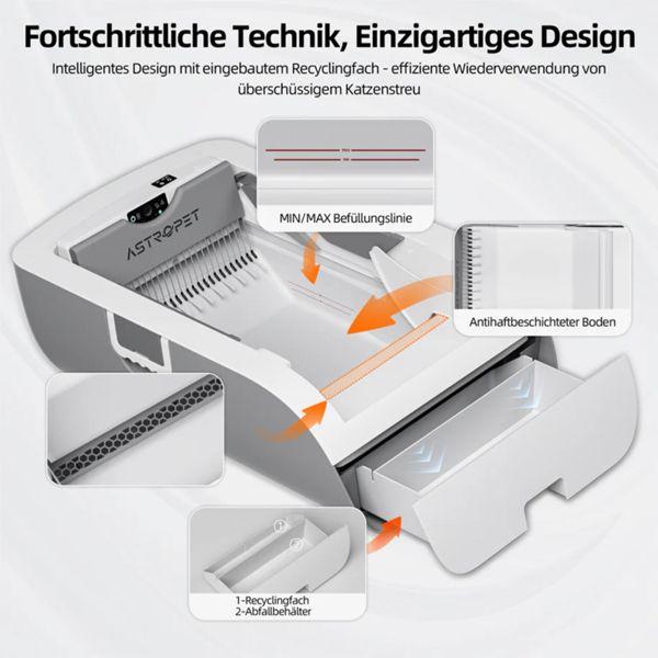 Actual product image AstroPet Helios (Self-cleaning litter tray)
