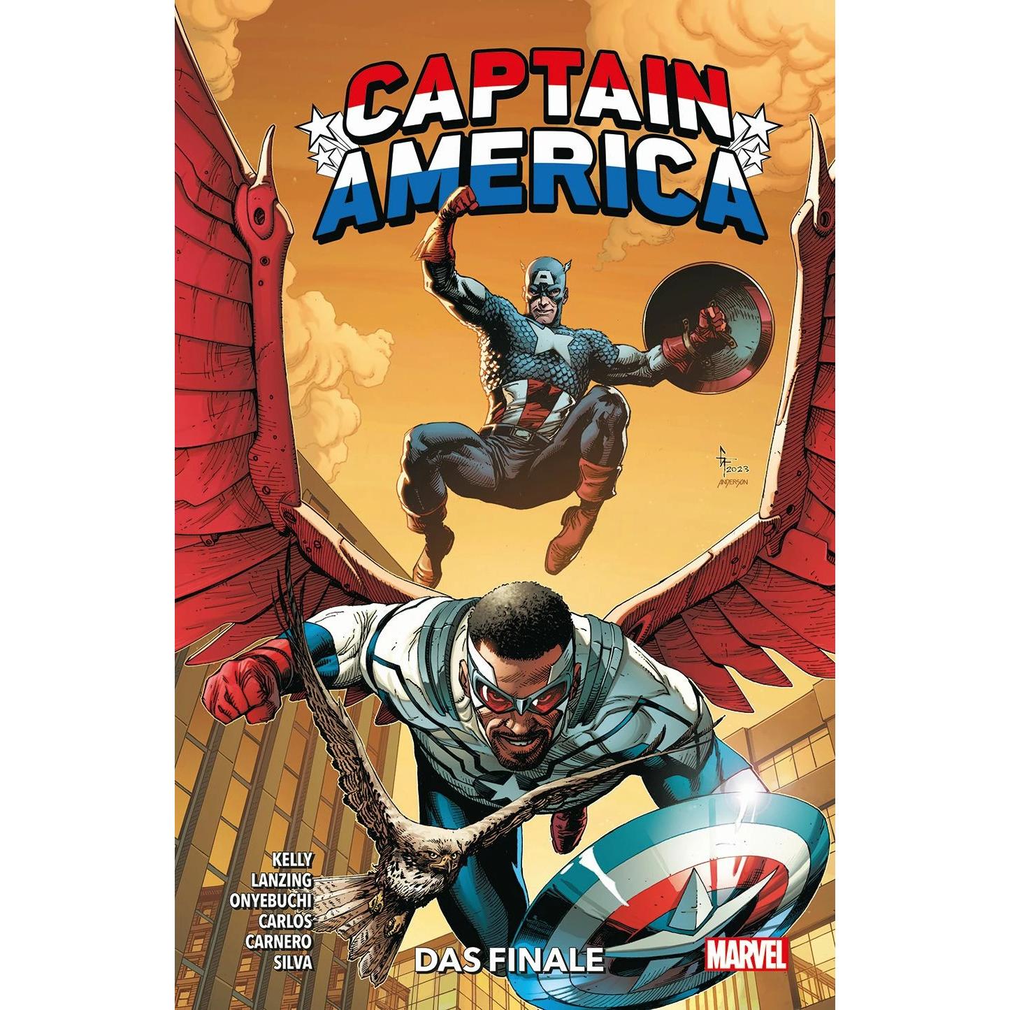 Thumbnail - Captain America: Das Finale, Belletristik von Collin Kelly, Tochi Onyebuchi, R.B. Silva, Carmen Carnero, Ze Carlos, Jack...
