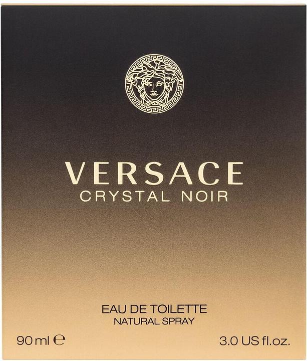 Actual product image Versace crystal noir (Eau de toilette, 90 ml)