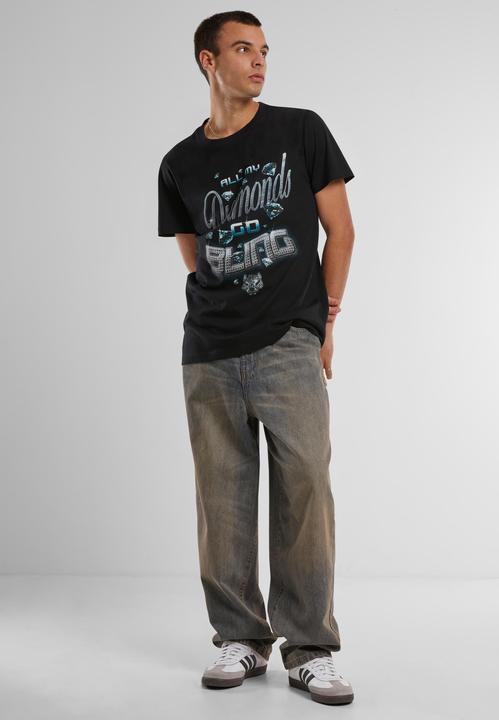Produktbild Mister Tee Diamonds Go Bling Tee - 89291 (L)