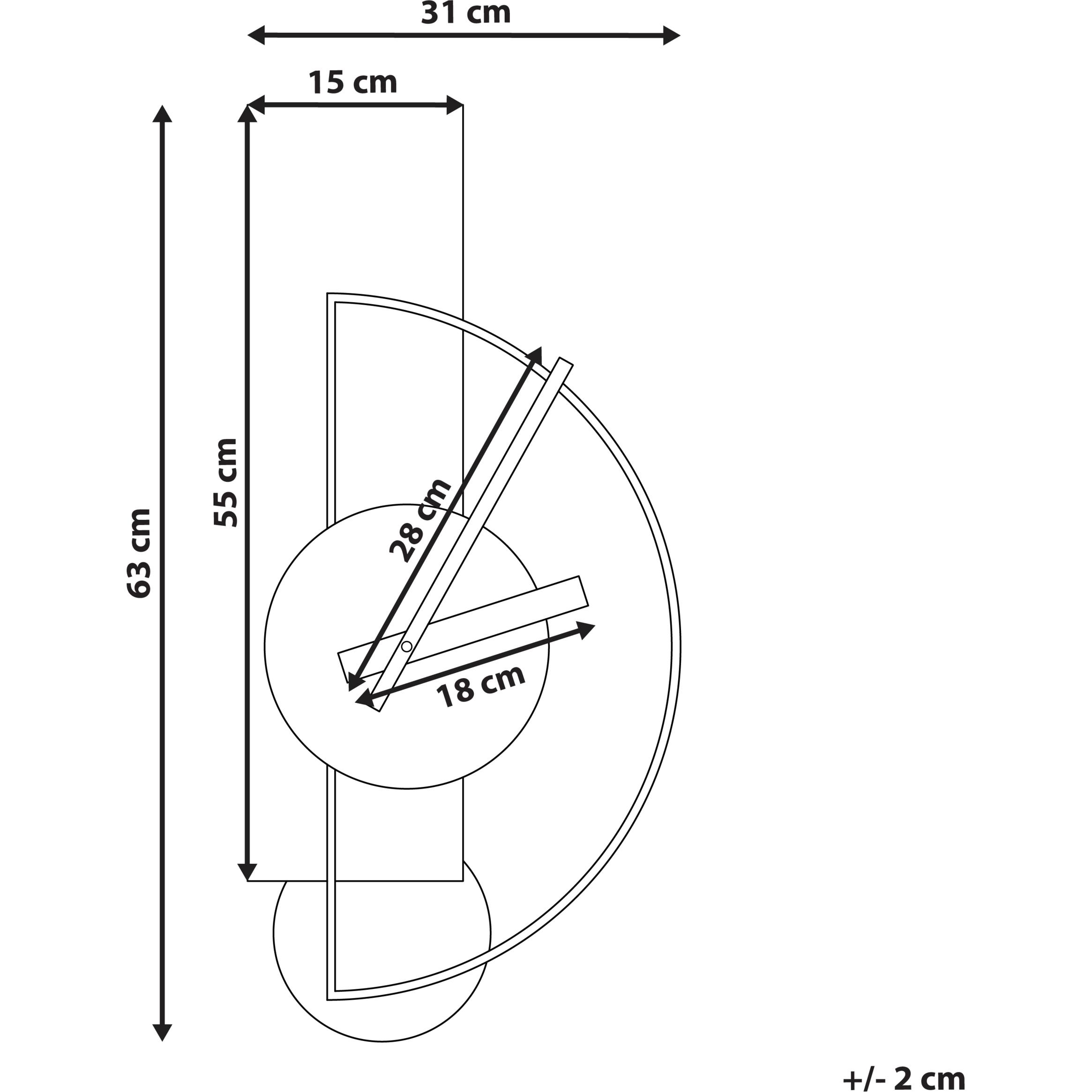 Thumbnail - Beliani, Wanduhr, Cevins