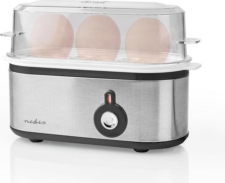 Image du produit Nedis Chauffe-oeufs - Le couvercle et le support vont au lave-vaisselle - Porte-oeufs avec gobelet gradué