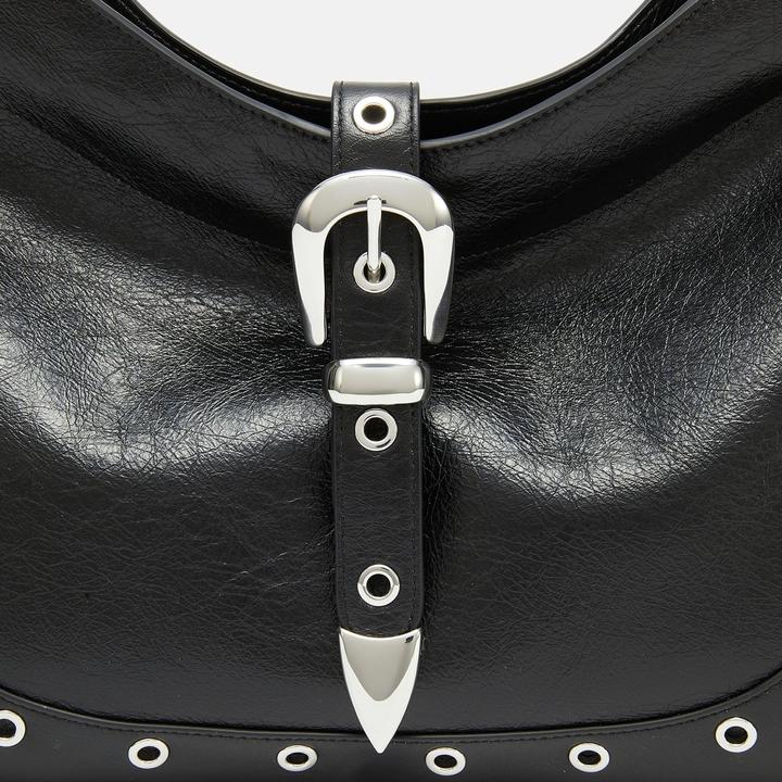 Immagine prodotto Les Visionnaires Elisa rivet glossy Umhängetasche Leder 40 cm