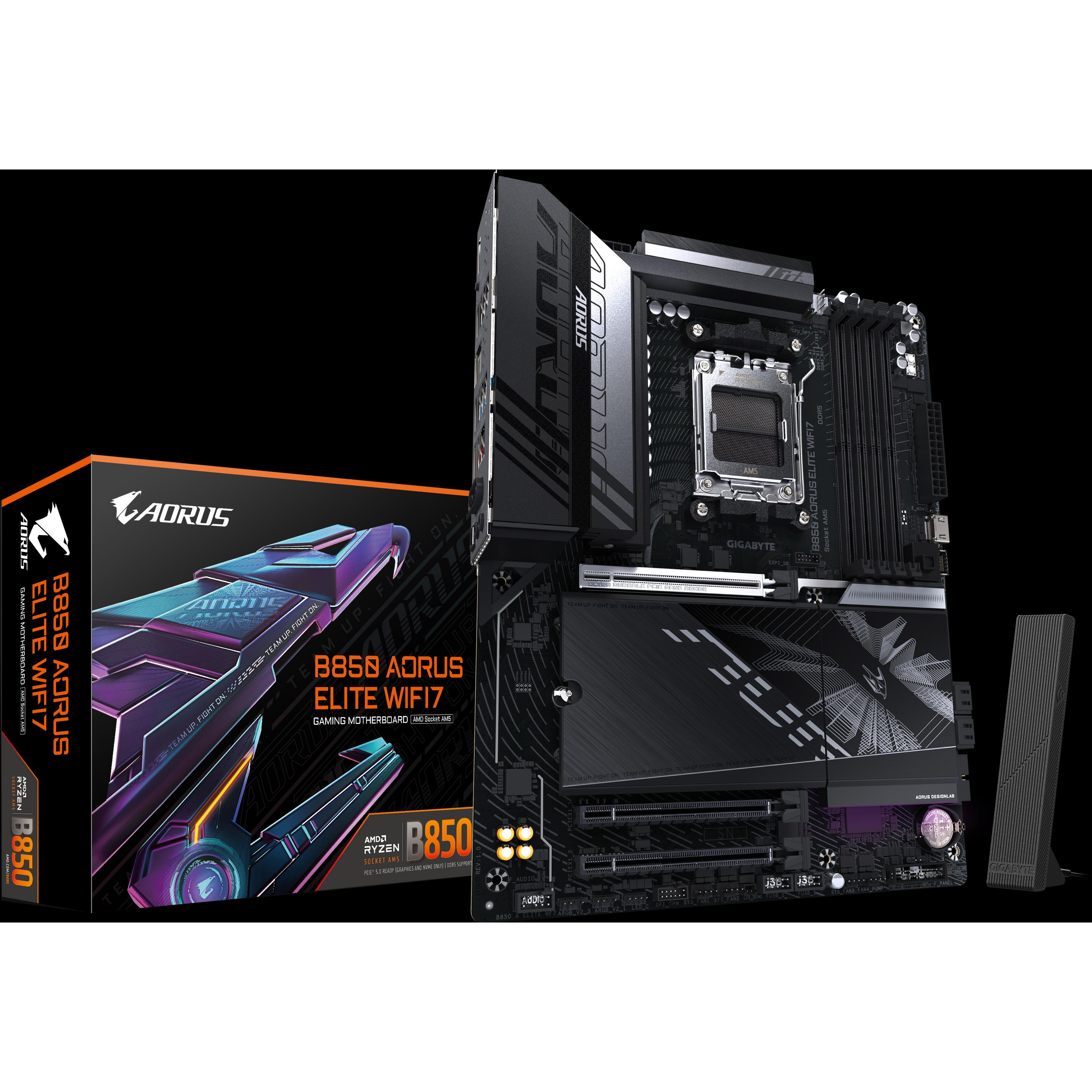 Gigabyte B850 AORUS ELITE WIFI7 (AM5, AMD B850, ATX), Mainboard