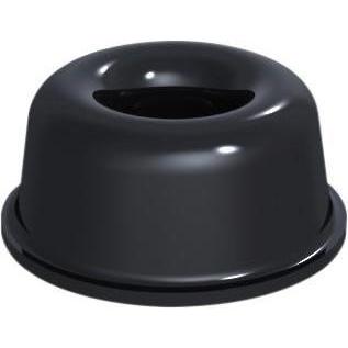 RND Components Gummifüsse, Eingelassen, 22.3x22.3x10.1mm, 65 Shore A, Schwarz, Elektronikzubehör + Gehäuse, Schwarz