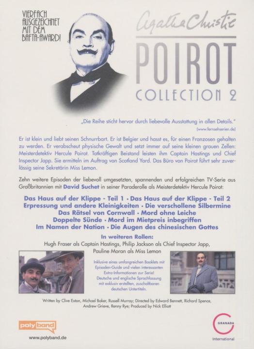 Produktbild Agatha Christie Poirot Collection 2 (DVD, 2006, Deutsch, Englisch)