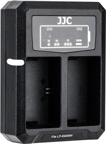 Image du produit JJC Chargeur double USB pour Canon LP-E6N (Chargeur de batterie d'appareil photo)