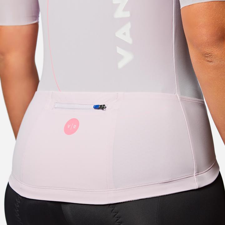 Produktbild Van rysel Unisex Road Cycling Short-Sleeved Jersey Racer 2 - Lilac (XL)