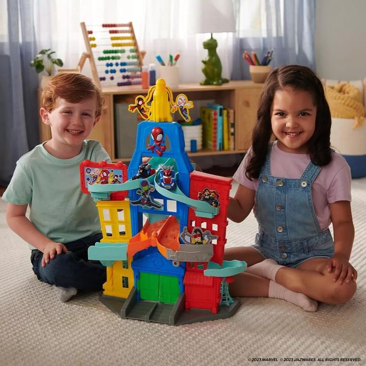 Image du produit Jazwares Spidey métal City Track Set