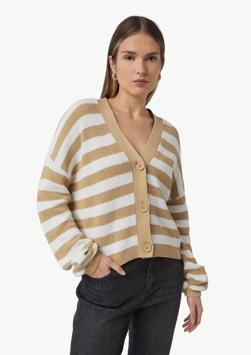 Produktbild Comma Strickjacke Lässige Strickjacke mit voluminösen Ärmeln (34)