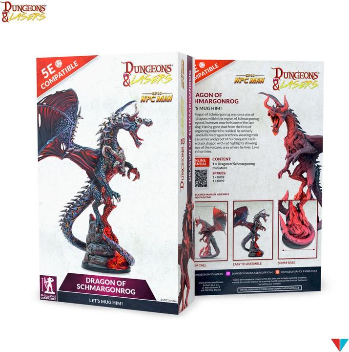 Image du produit Archon Studio Dungeons & Lasers - Dragon de Schmargonrog