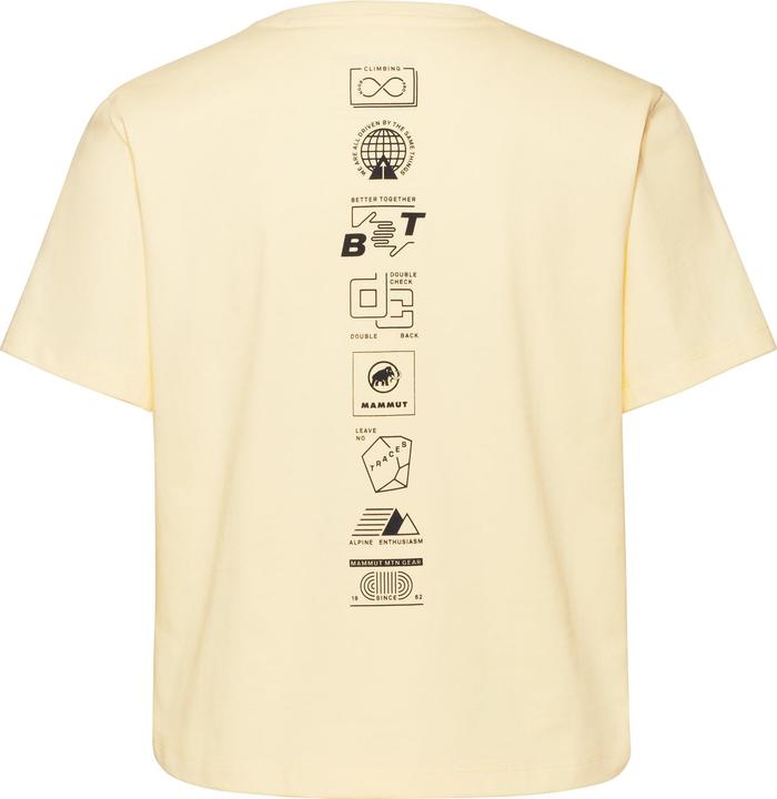 Actual product image Mammut Massone T-Shirt Cropped Women Emblems (L)