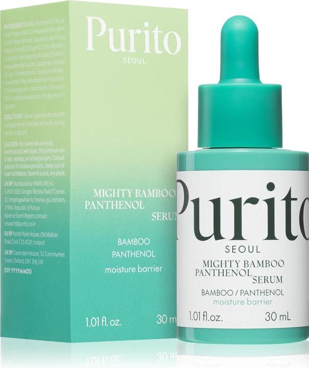 Actual product image Purito Mighty Bamboo Panthenol Glow Serum for Moisture Barrier Repair (30 ml)