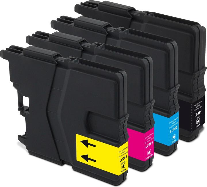 Produktbild Generic Ink Tinte Brother LC985 Multipack (M, C, Y, BK)