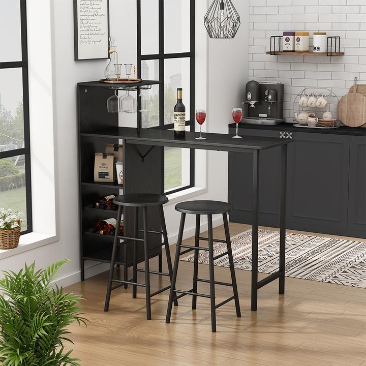 Actual product image Vicco Naila with 2 stools (121.5 x 40 x 120 cm)