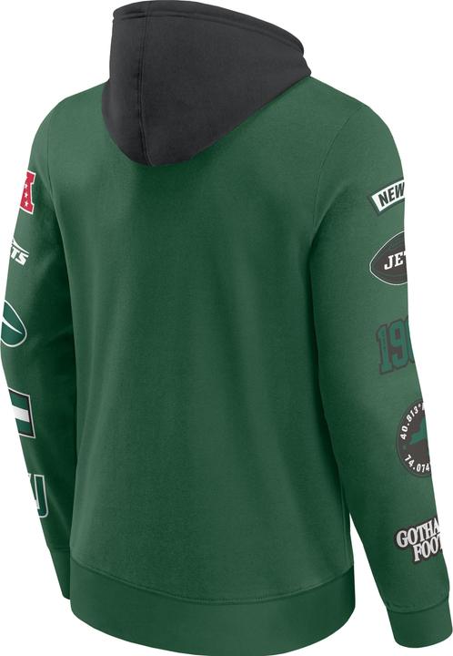 Produktbild Fanatics New York Jets NFL Sleeve Prints Hoody - L (L)