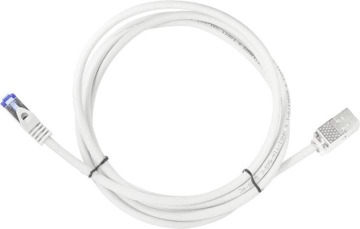 Produktbild LogiLink Konsolidierungspunkt-Patchkabel, Kat.6A, 5,0 m S/FTP, hellgrau (RAL7035), Anschluss: RJ45 Stecker (S/FTP, CAT6a, 5 m)