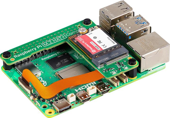 Raspberry Pi Official M.2 HAT+ Compact for