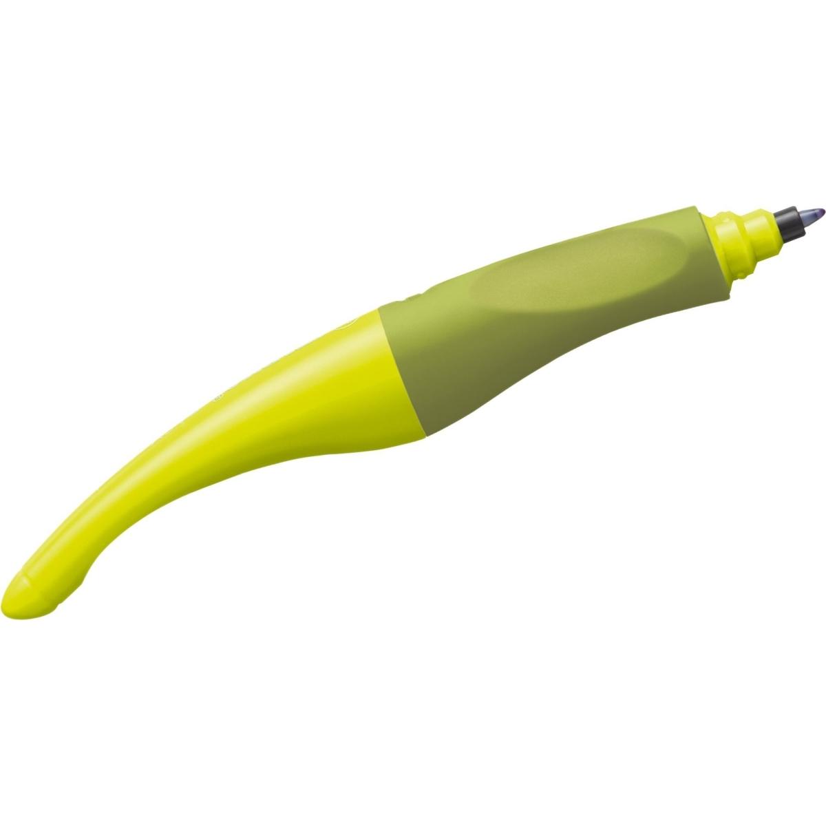 STABILO, Schreibstifte, Ergonomischer Tintenroller für Linkshänder - EASYoriginal in limette/grün - Einzelstift - Sc (Gr...