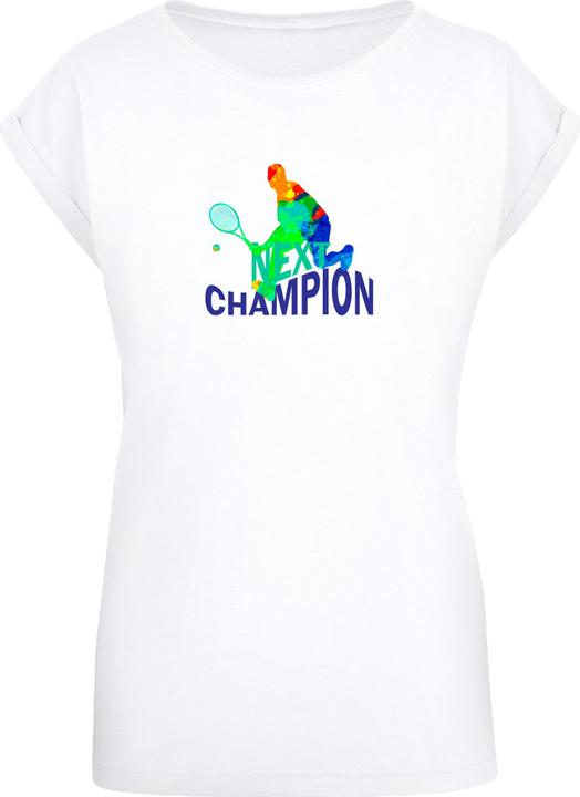 Produktbild Merchcode Ladies Next Champion Extended Shoulder Tee - 112757 (5XL)