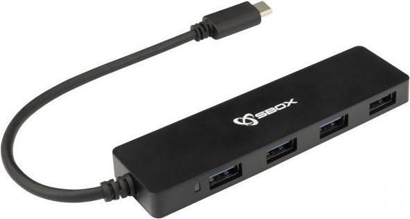 Sbox H-404C TYPE-C USB-3.0 4 (USB-C, 4 ports)