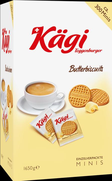 Actual product image Kägi Butter biscuit mini 1'650g (1 pcs., 1650 g)