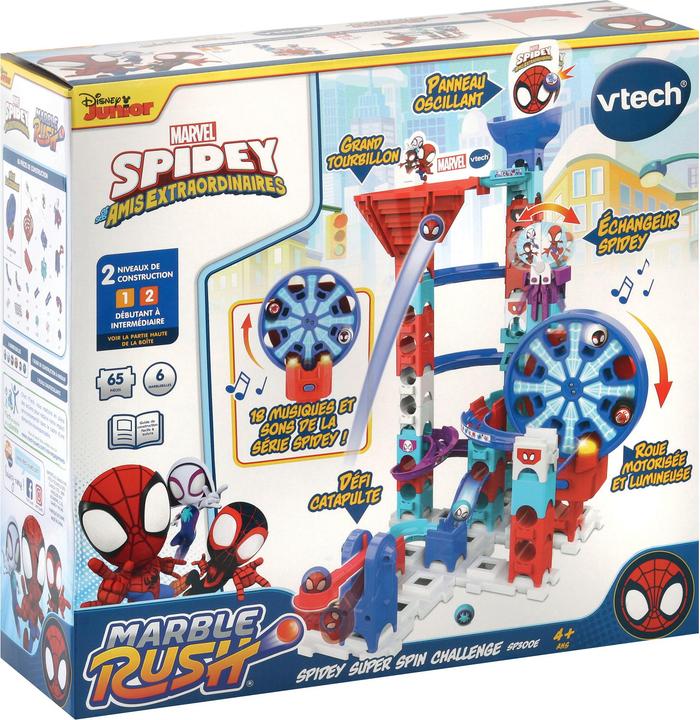 Actual product image VTech Marble Rush - Spidey Super Spin Challenge (SP300E)