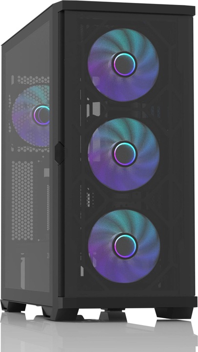 Produktbild Zalman Z10 DUO ATX ZM-IF120 x4 (ATX, Mini-ITX, Mini-ATX)