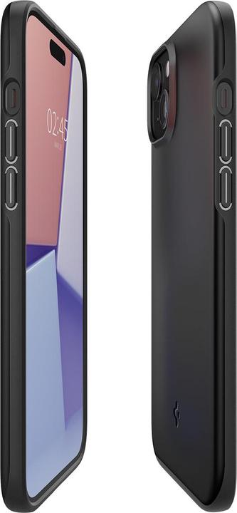 Actual product image Spigen Thin Fit iPhone 15 6.1" czarny/black ACS06776 (Apple iPhone 15)