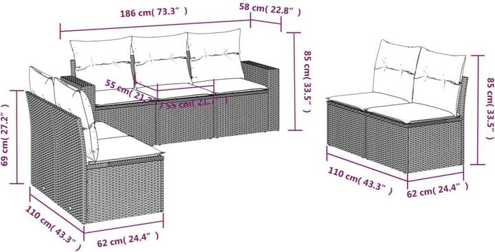 Produktbild vidaXL Noah