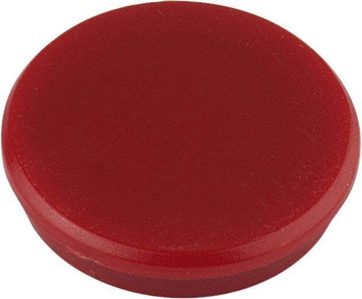 Alco Haftmagnet Metall Kunststoff 32mm TG 800 g rot VE=4 Stück (4x)