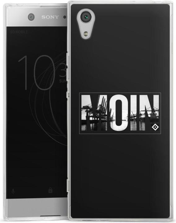 Produktbild DeinDesign Silikon Hülle für Sony Xperia XA 1 Handyhülle Case Smartphone Schutzhülle HSV Hamburger SV (Sony Xperia XA1)