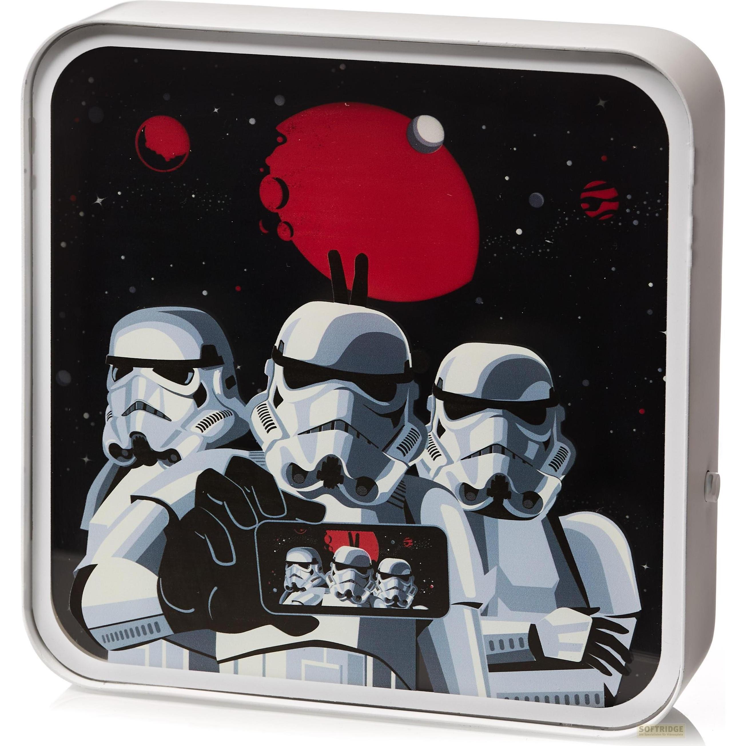 Numskull, Lampada da tavolo, Lampada da tavolo/apparecchio da parete in perspex ufficiale Star Wars Stormtrooper