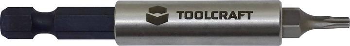 Actual product image Toolcraft Bit holder 6.3 mm (1/4") with magnet (Bit holder)