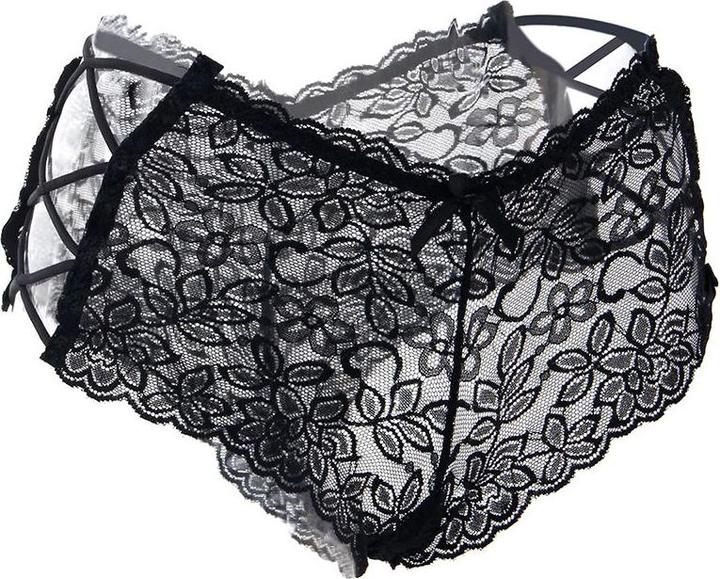 Actual product image Christine Le Duc Spitzen Pantie schwarz (XS, S)