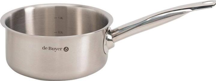 Actual product image de Buyer PRIM'APPETY Saucepan Ø16cm, induction (16 cm, Saucepan, Stainless steel)