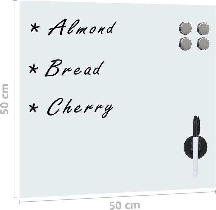 Produktbild vidaXL Magnettafel (50 x 50 cm)