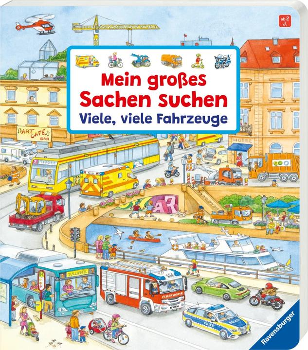 Produktbild Ravensburger Mein grosses Sachen suchen: Viele, viele Fahrzeuge (Deutsch)