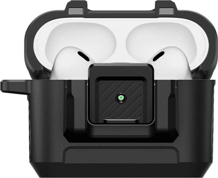 Actual product image Spigen Lock Fit AirPods Pro 3 Case Matte Black