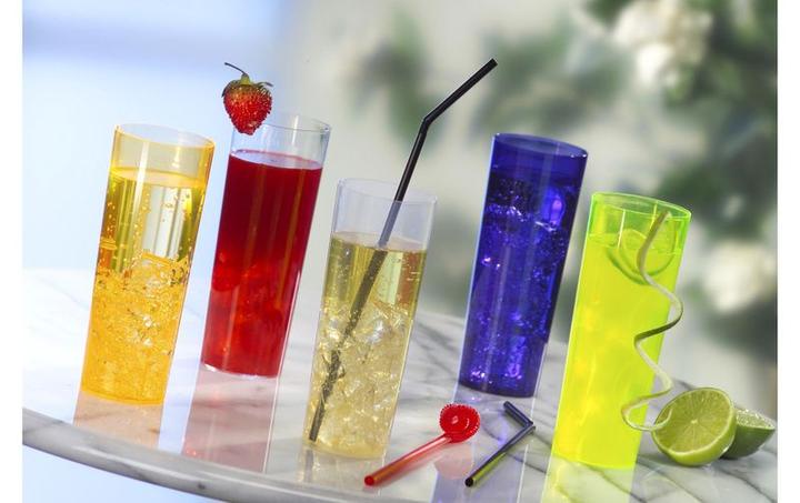 Produktbild Alustar Weita Einwegbecher Longdrink 300 ml 10 Stück, Transparent (10 x)