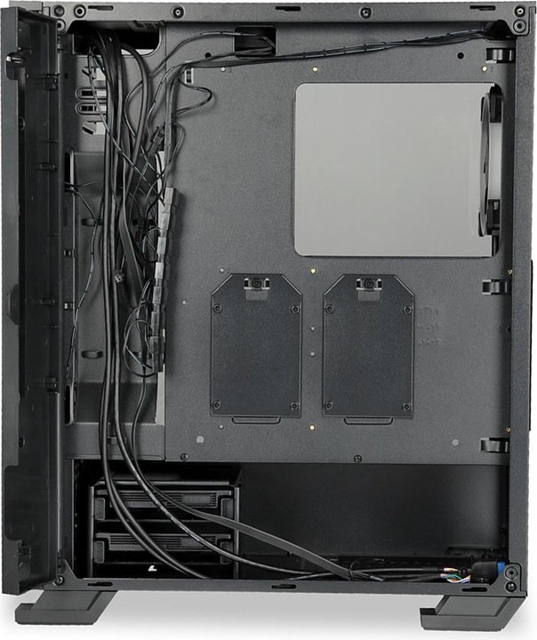 Actual product image iBox Housing WIZARD 4 GAMING OW4 (ATX, black) (ATX)