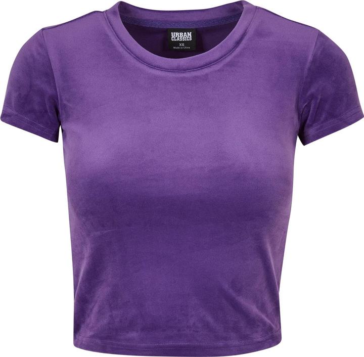 Produktbild Urban Classics Ladies Short Velvet Tee (M)