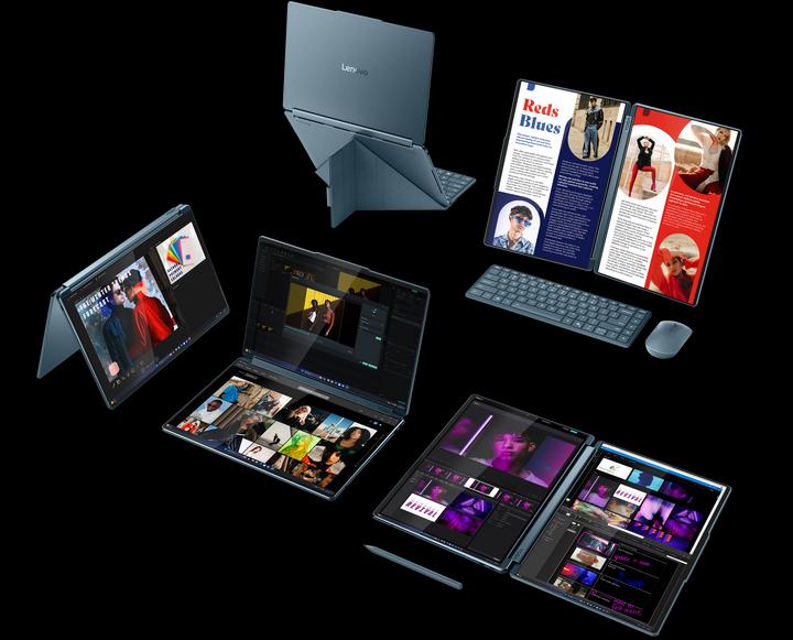 Produktbild Lenovo Yoga Book 9 14IAH10 (11.34", Intel Core Ultra 7 255H, 32 GB, 1000 GB)