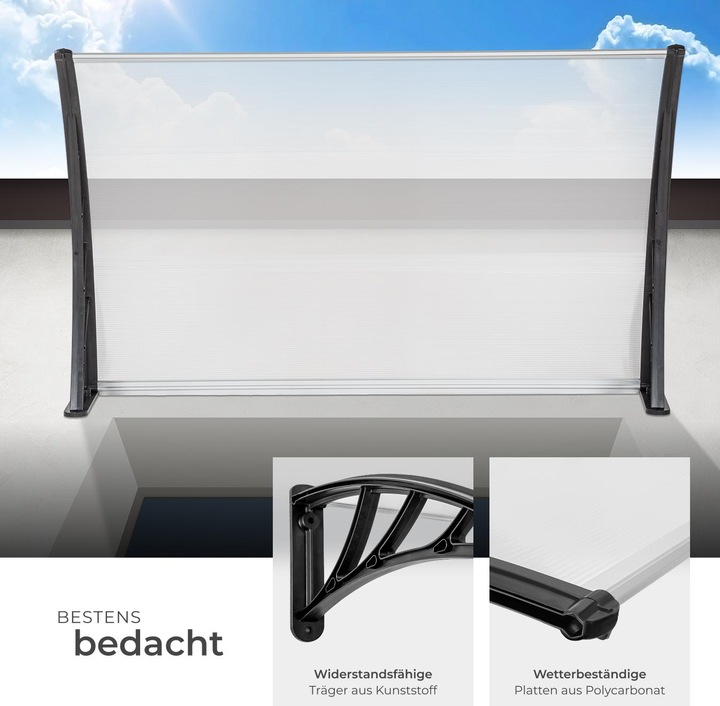 Produktbild tectake Vordach