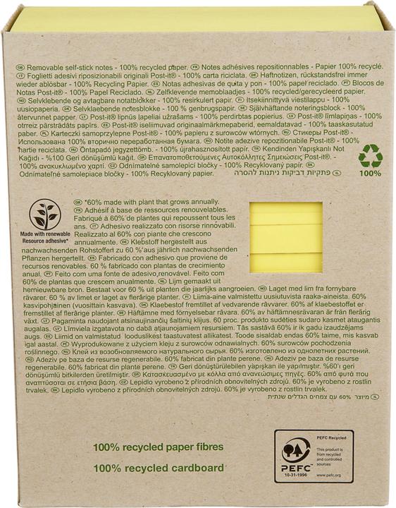 Immagine prodotto Post-it Riciclaggio (127 x 76 mm)