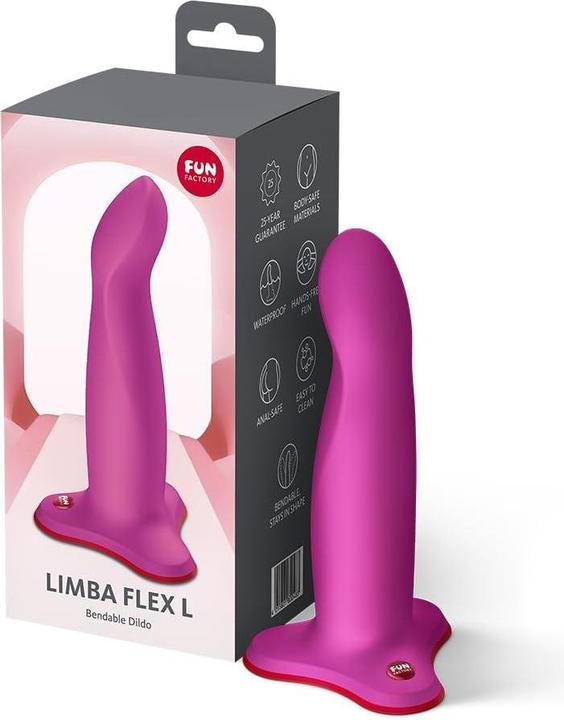 Actual product image Fun Factory - LIMBA FLEX G-Punkt-Dildo GrÃ¶ÃŸe L Magenta