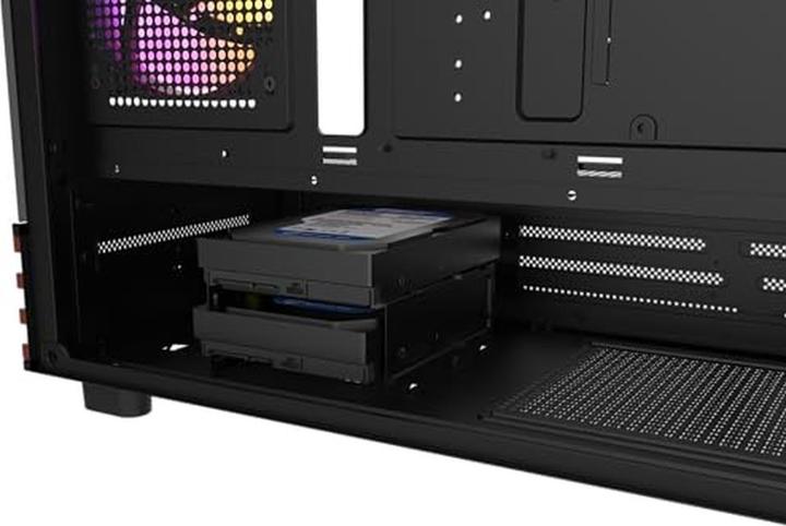 Actual product image Thermaltake View 270 Plus WS ARGB (schwarz/holz, Tempered Glass x 2, Holz-Struktur) (mATX, Mini-ITX, ATX, E-ATX)