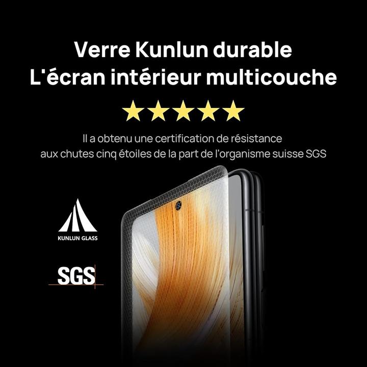 Produktbild Huawei Ultraflaches, faltbares Smartphone mit 50-MP-Kamera, 4800-mAh-Akku und schnellem